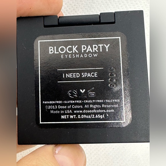 Dose Of Colors Block Party Eyeshadow I Need Space - Picture 7 of 7